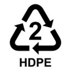 Plastic Recycling Symbol_Number 2_Recycling HDPE
