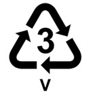 Plastic Recycling Symbol_Number 3_Recycling Polyvinyl Chloride