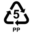 Plastic Recycling Symbol_Number 5_Recycling Polyproplyene