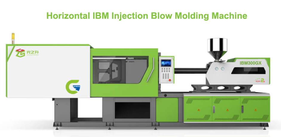 HDPE Bottle Injection Blow Moulding Machine manufactured by Guanxin plastic machinery in China