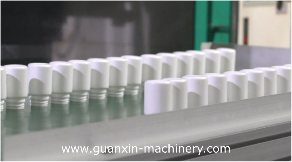 Pill Bottles Made by horizontal injeciton blow molding machine