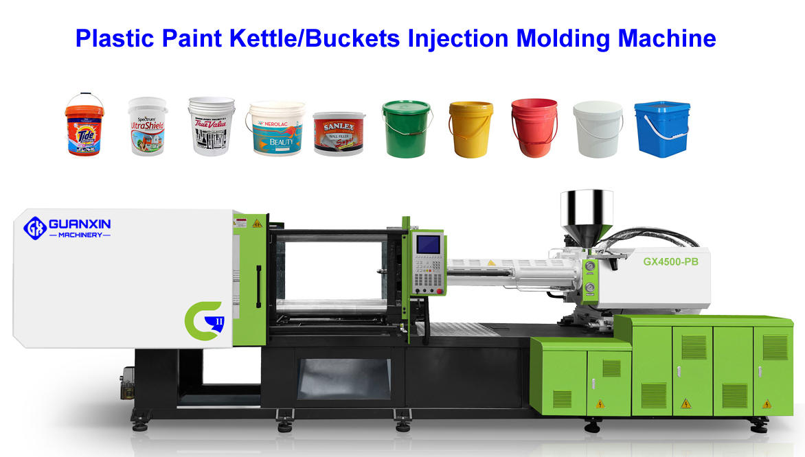 Plastic Buckets and Kettles Injection Moulding Machine and Turnkey Production Line