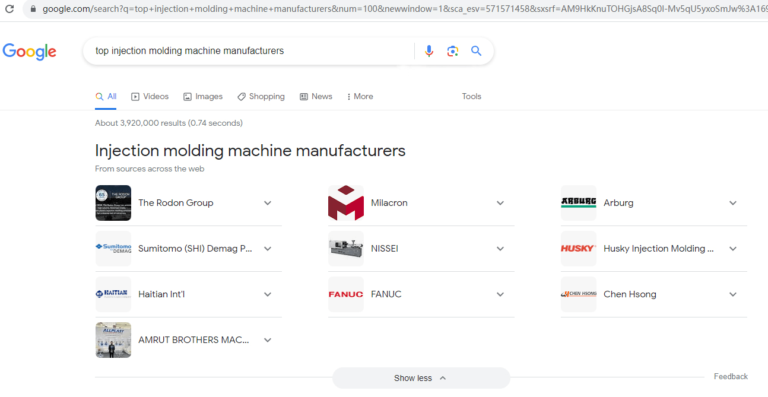 Discover Top 10 Injection Molding Machine Manufacturers in 2023