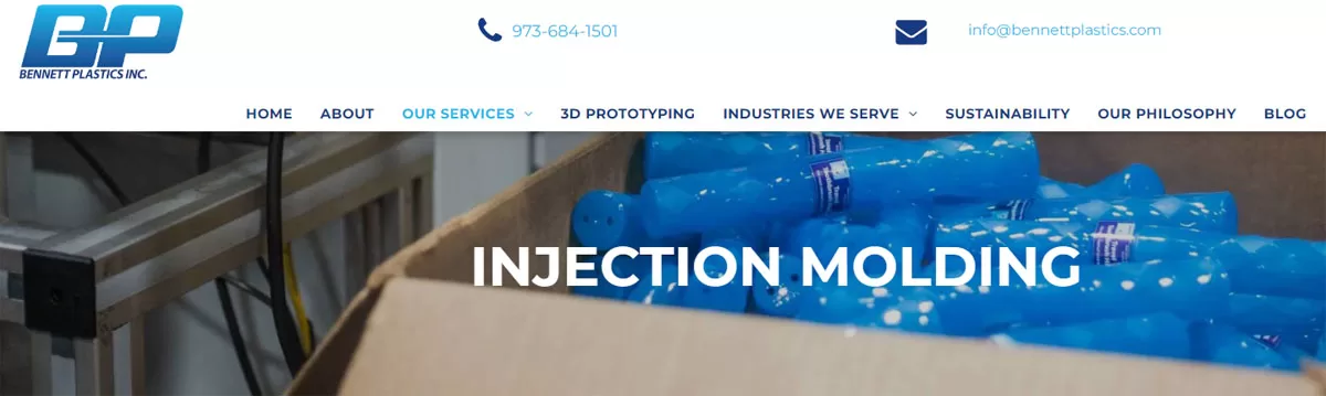 Bennett Plastics Inc_Injection molding company in New Jersey, USA