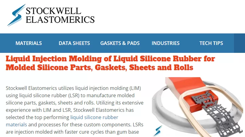 STOCKWELL ELASTOMERICS_top liquid silicone molding manufacturer