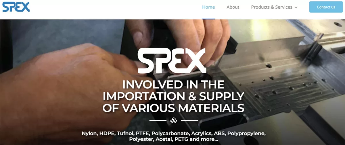 Spex (PTY) Ltd_Top plastic injection molding service company in South Africa